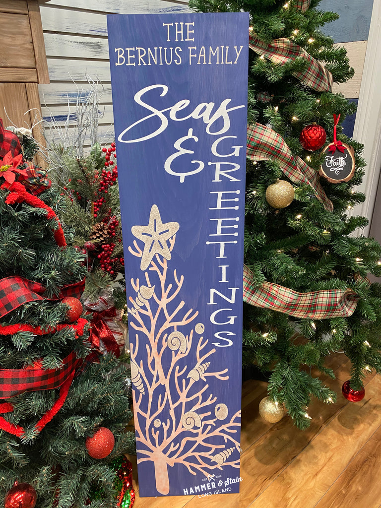 Seas & Greetings Porch Plank