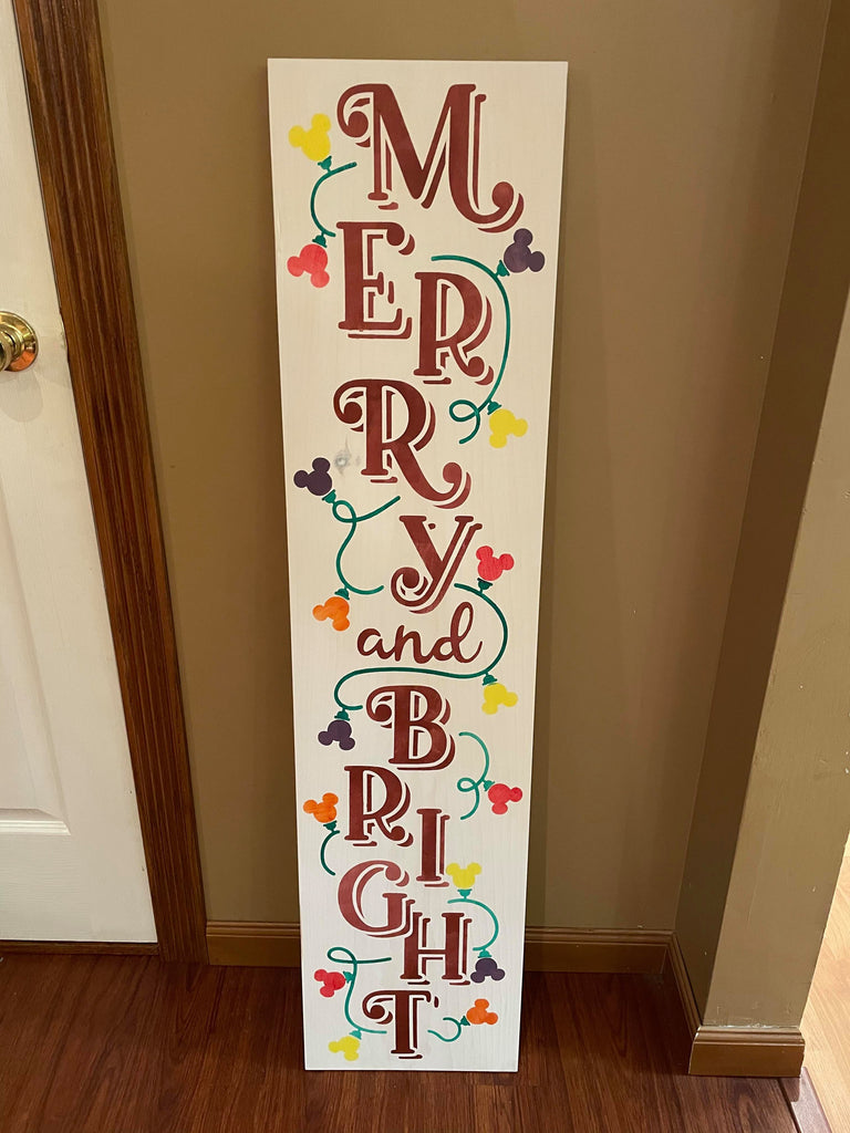 Merry & Bright MAGICAL Porch Plank