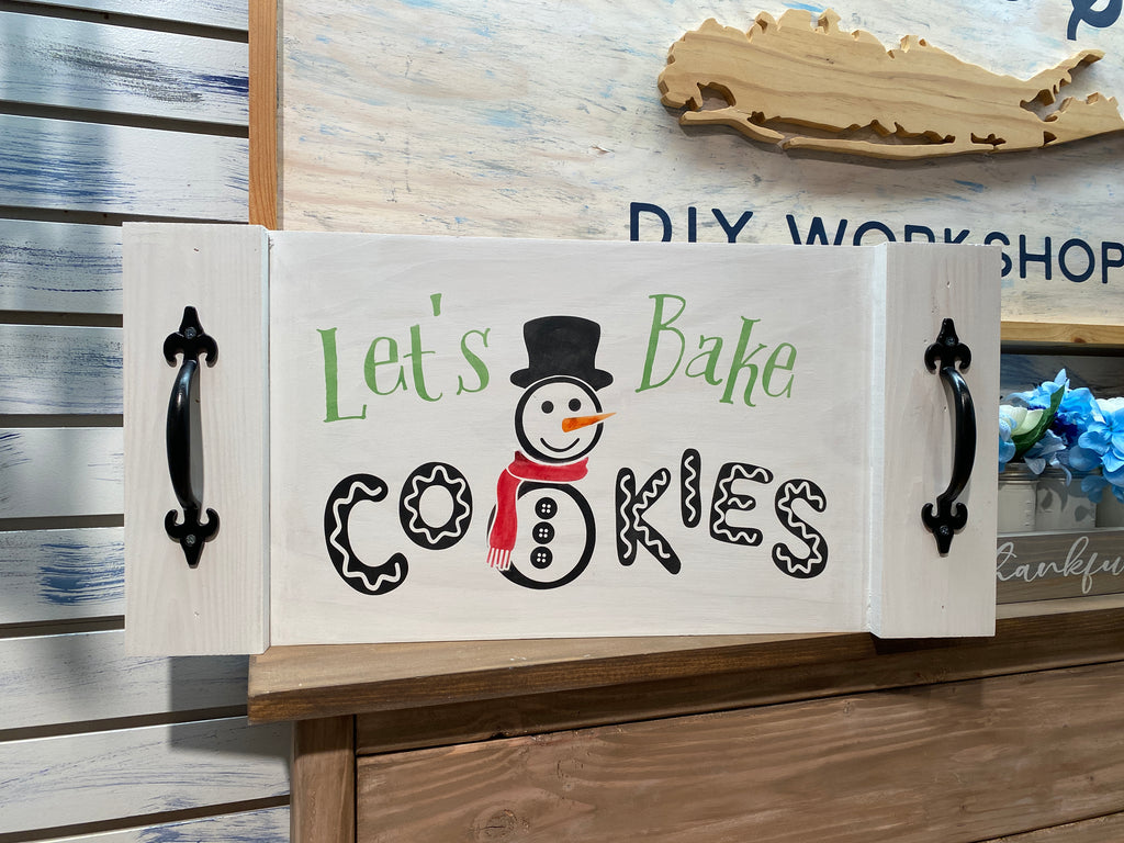 Let's Bake Cookie Tray