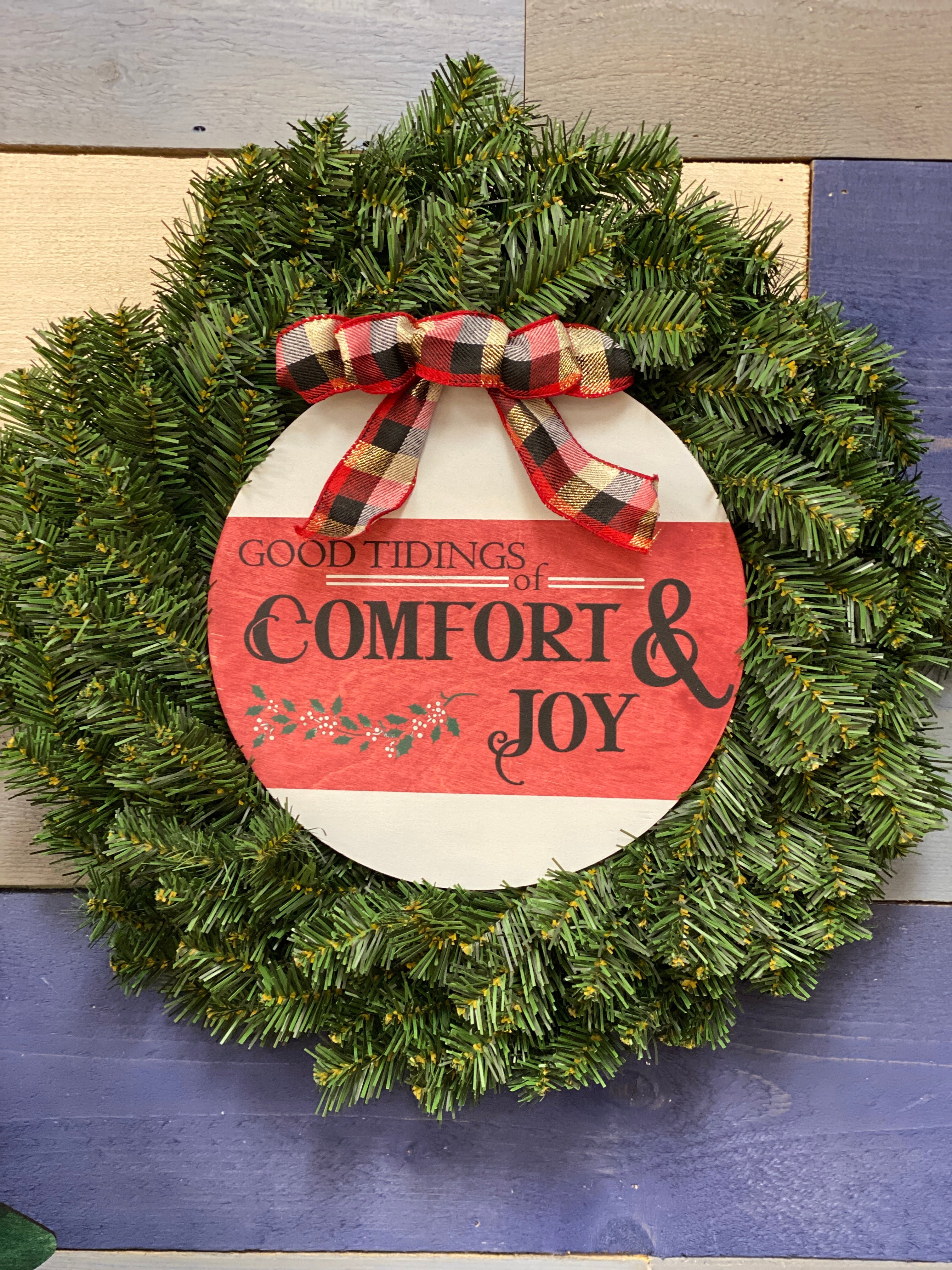 12/03/22 6:30pm Build A Wreath Doorhanger