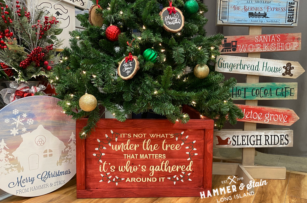 It's Not What's Under Christmas Tree Box