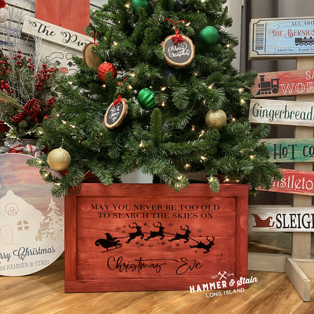 May You Never Be Too Old Christmas Tree Box