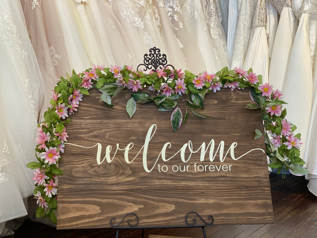 Wedding Welcome To Our Forever Pallet
