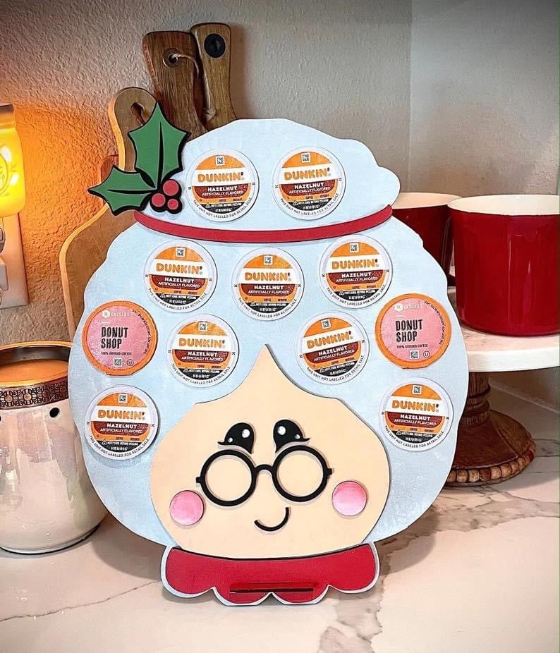Mrs. Claus K-Cup Holder