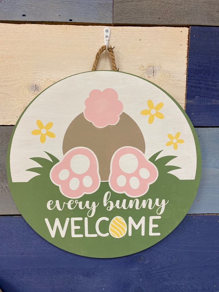 Every Bunny Welcome Doorhanger