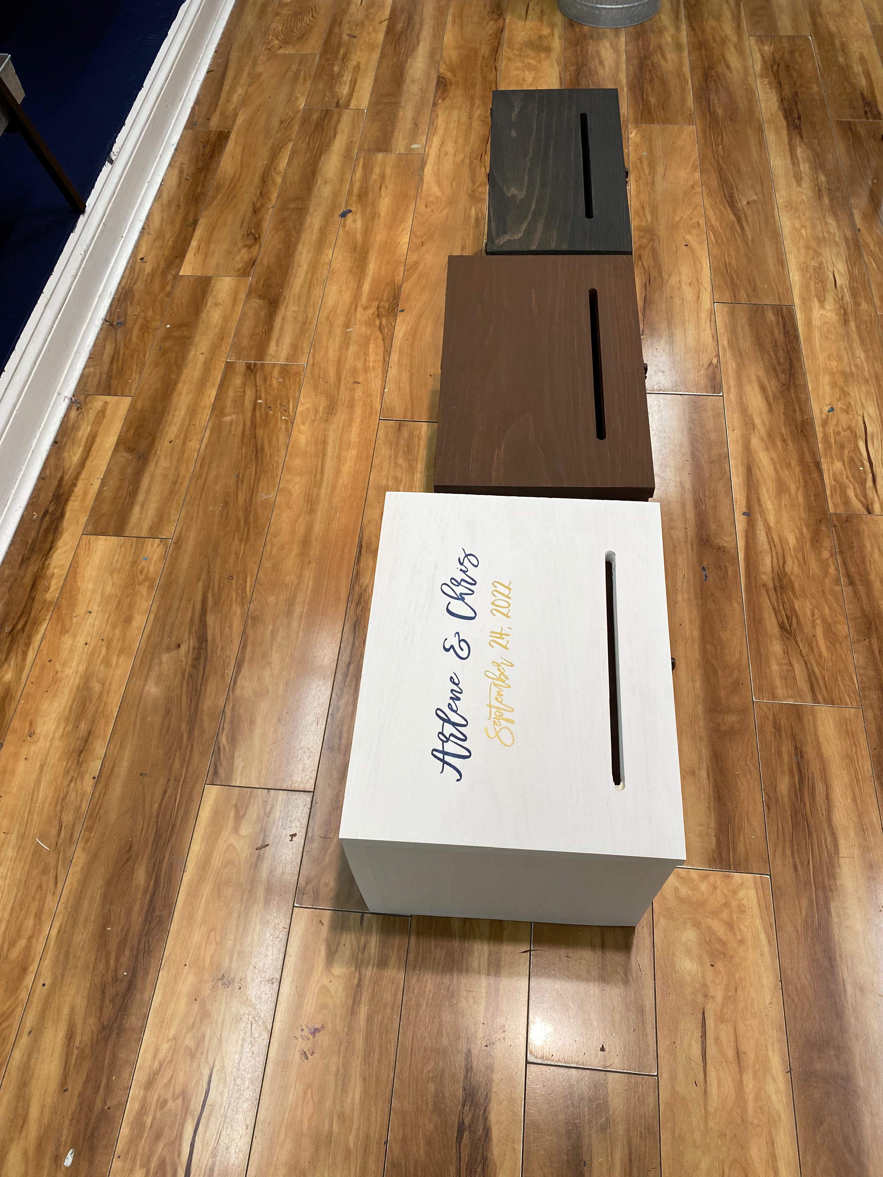 Wedding Card Box (multiple sizes)