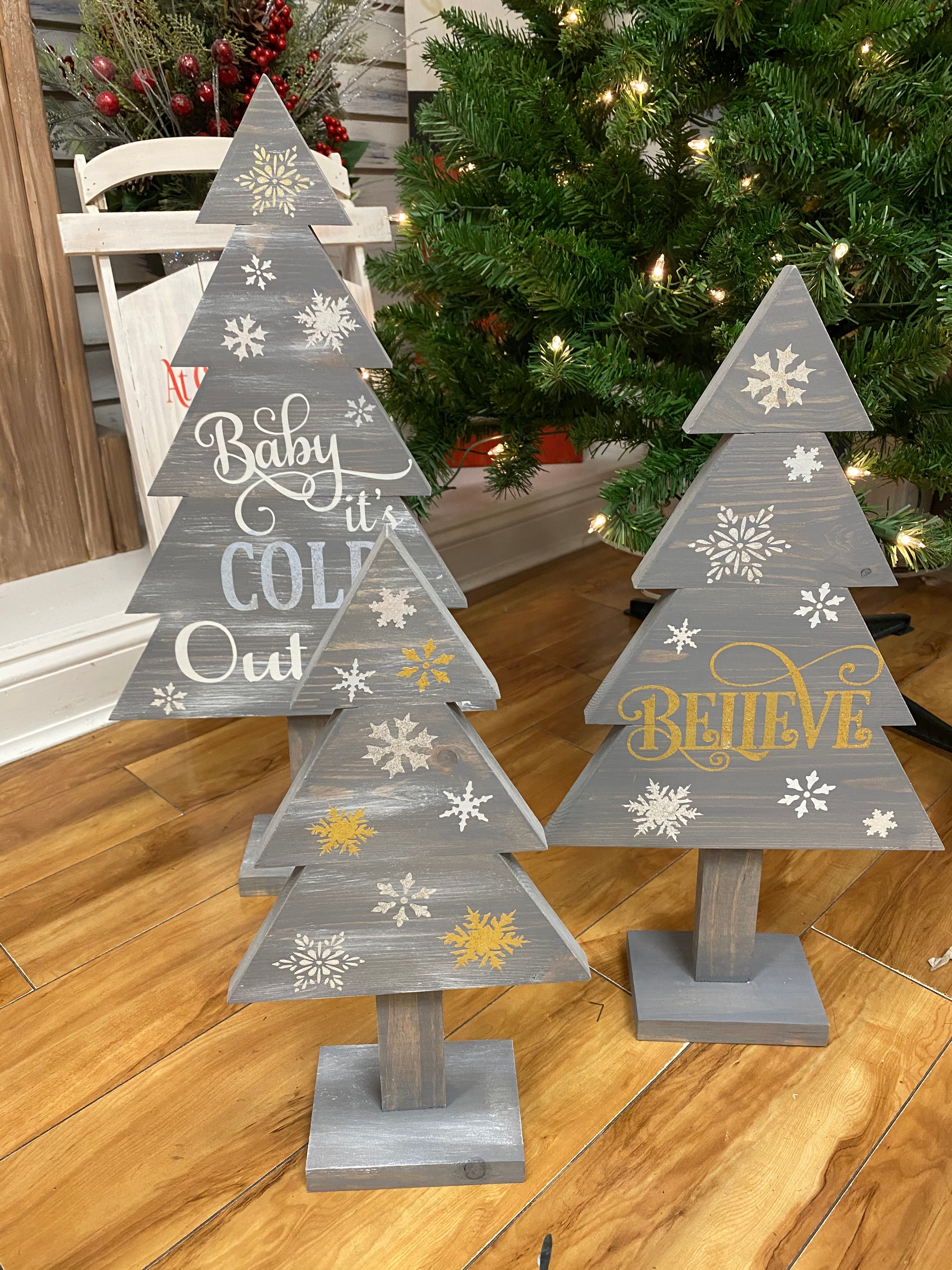 Tabletop Tree Trio (more designs available)