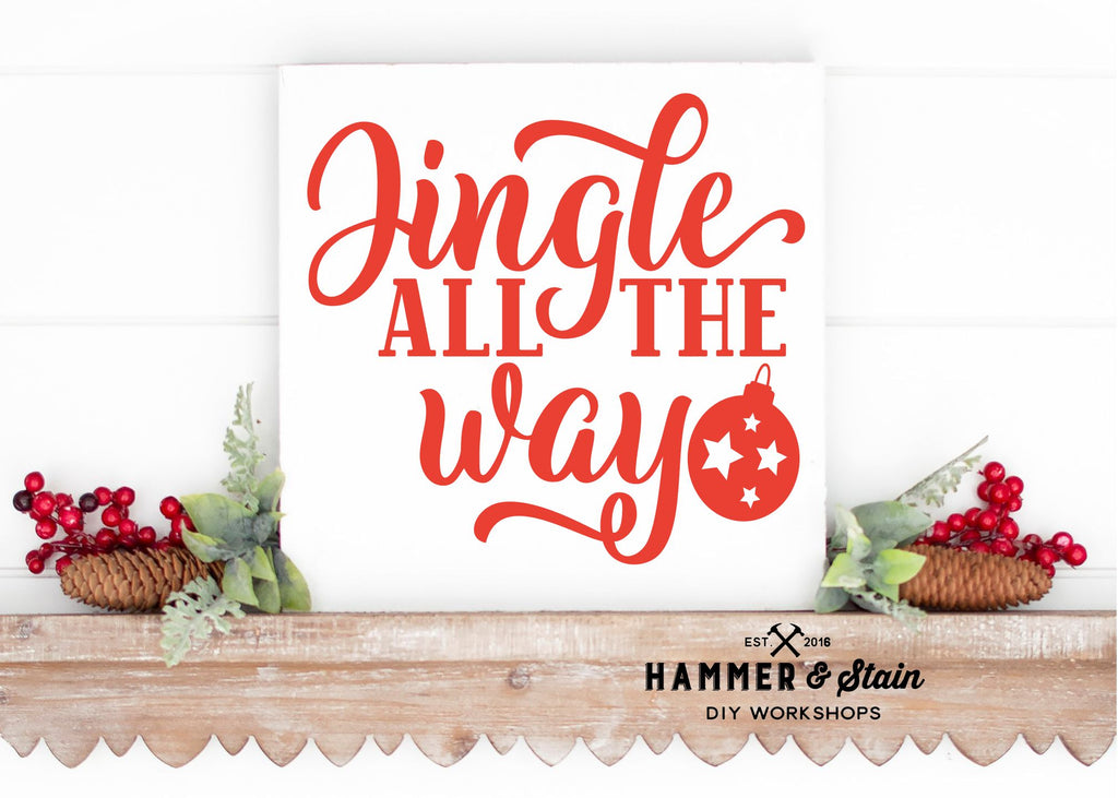 Jingle All The Way Gallery Sign