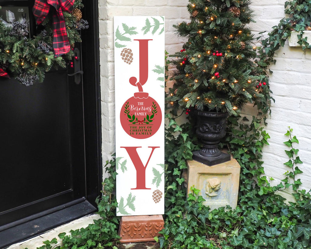 Joy Family Name Porch Plank
