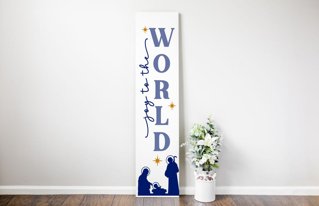 Joy To The World Porch Plank