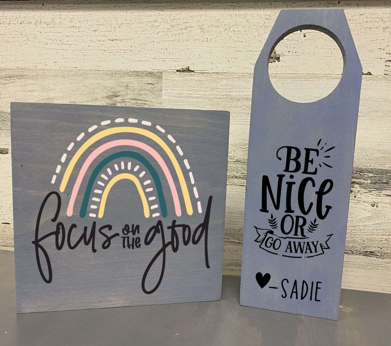 Kids Project: Door Tag & Sign Set