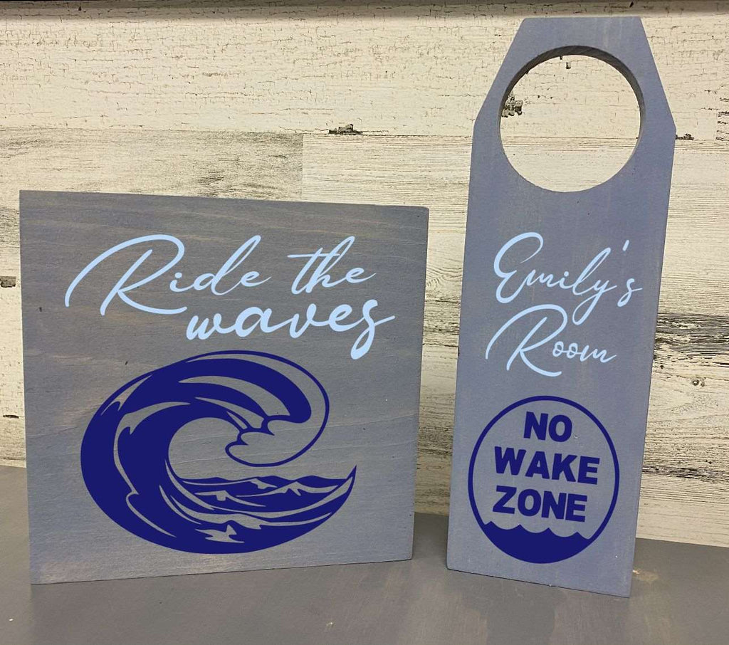 Kids Project: Door Tag & Sign Set