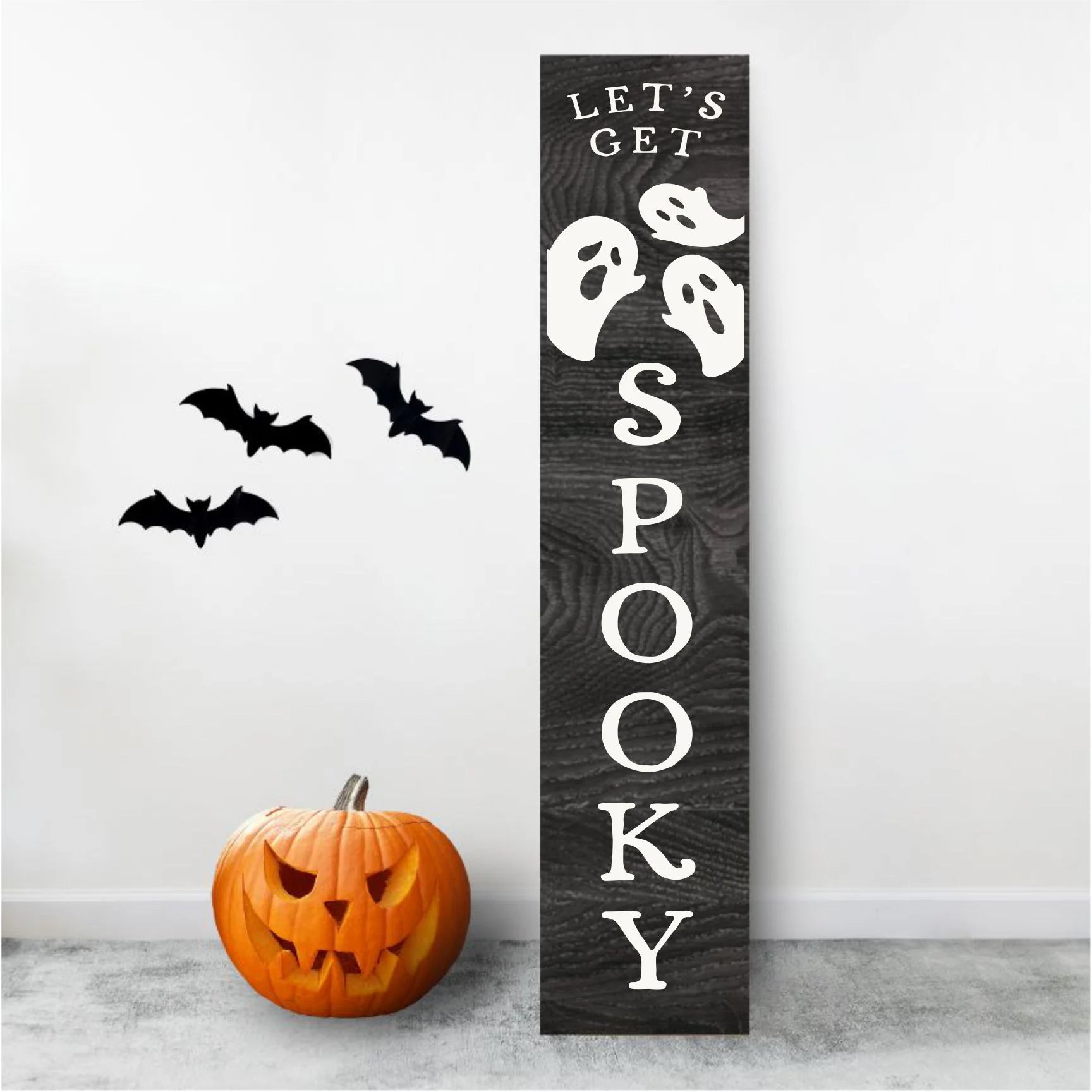 Welcome Fall & Halloween: Porch Planks & Planter Candy Boxes