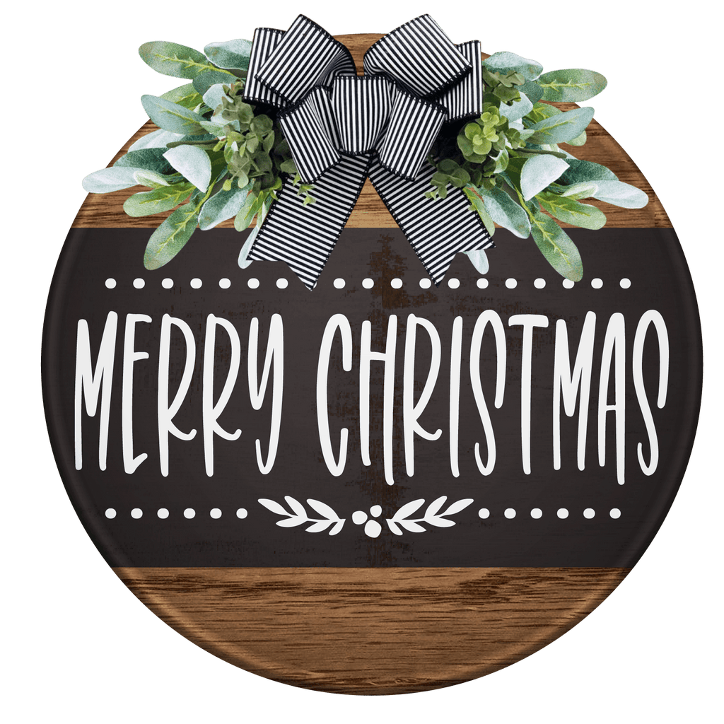 Merry Christmas Doorhanger