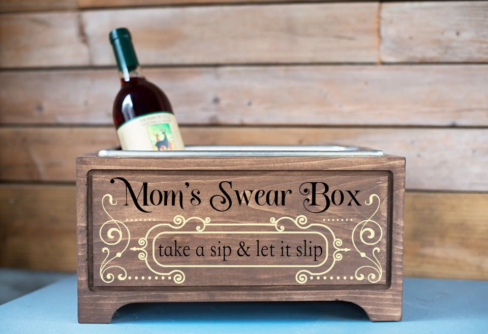 Mom's Swear Box Beverage Single Chiller