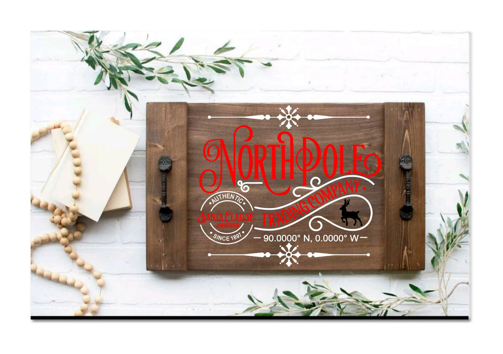 Northpole Trading Co. Farmhouse Tray