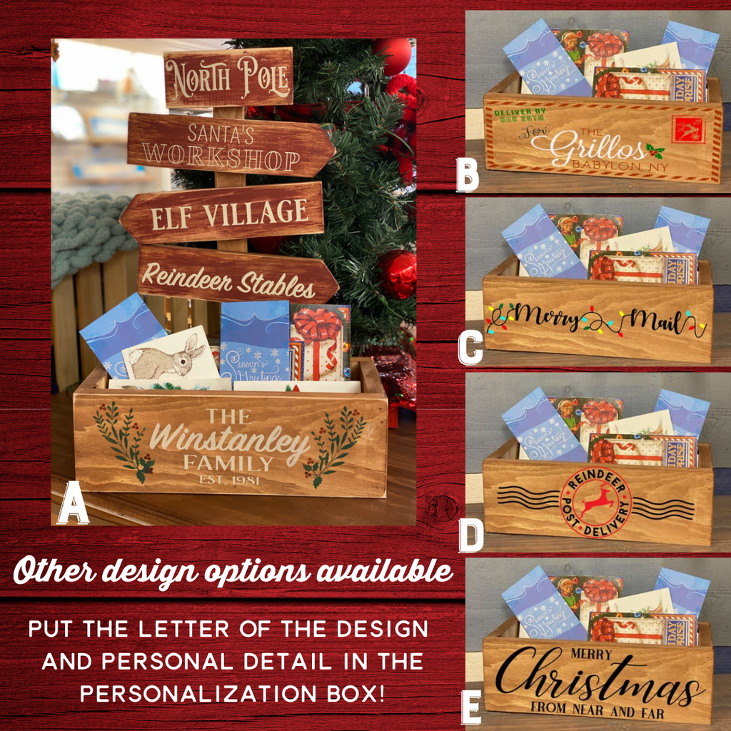 Directional Merry Mail Box