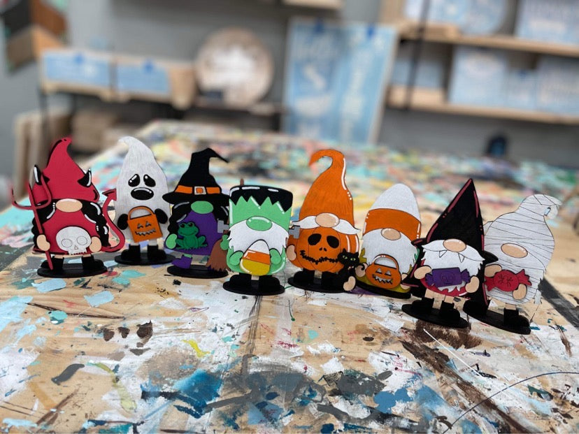 Halloweenie Gnomes Sets (design options available)