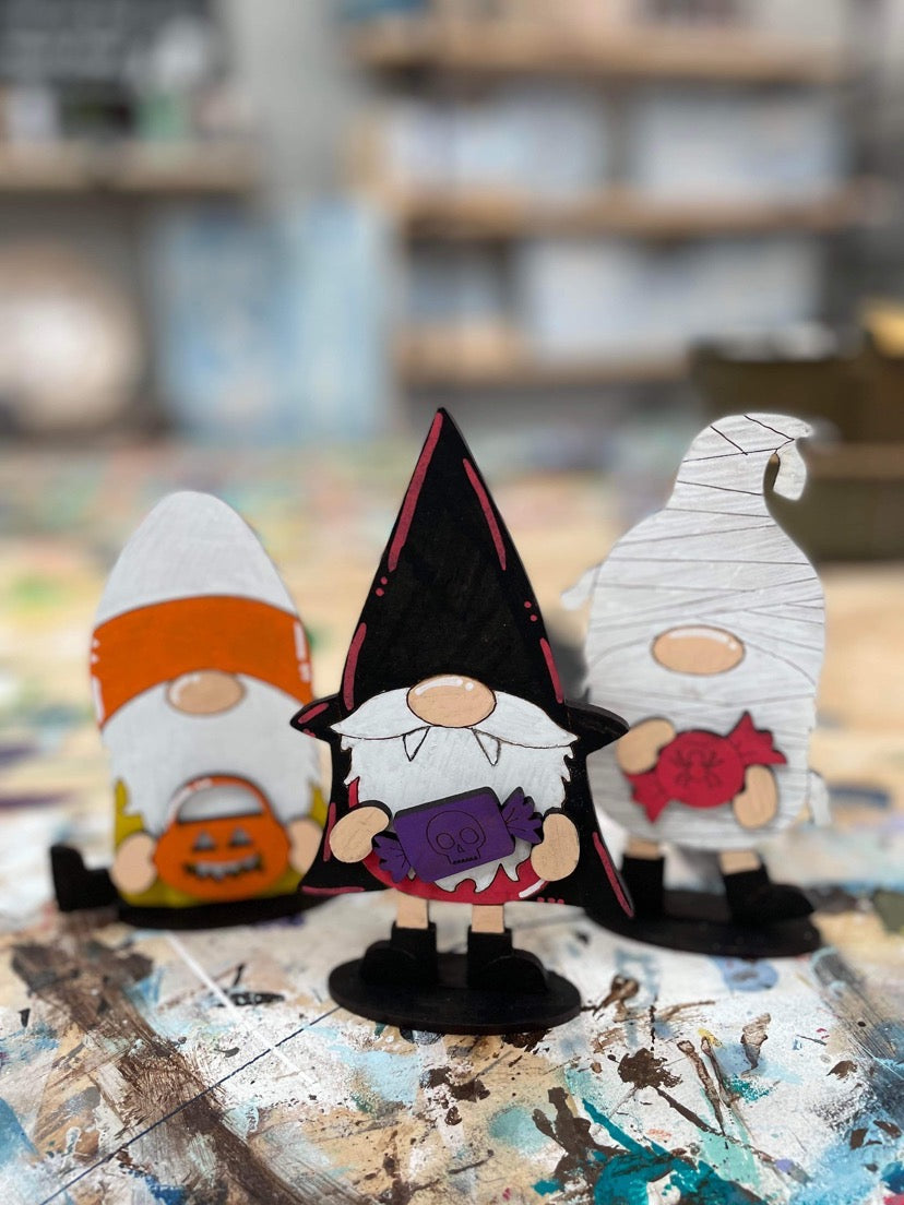 Halloweenie Gnomes Sets (design options available)
