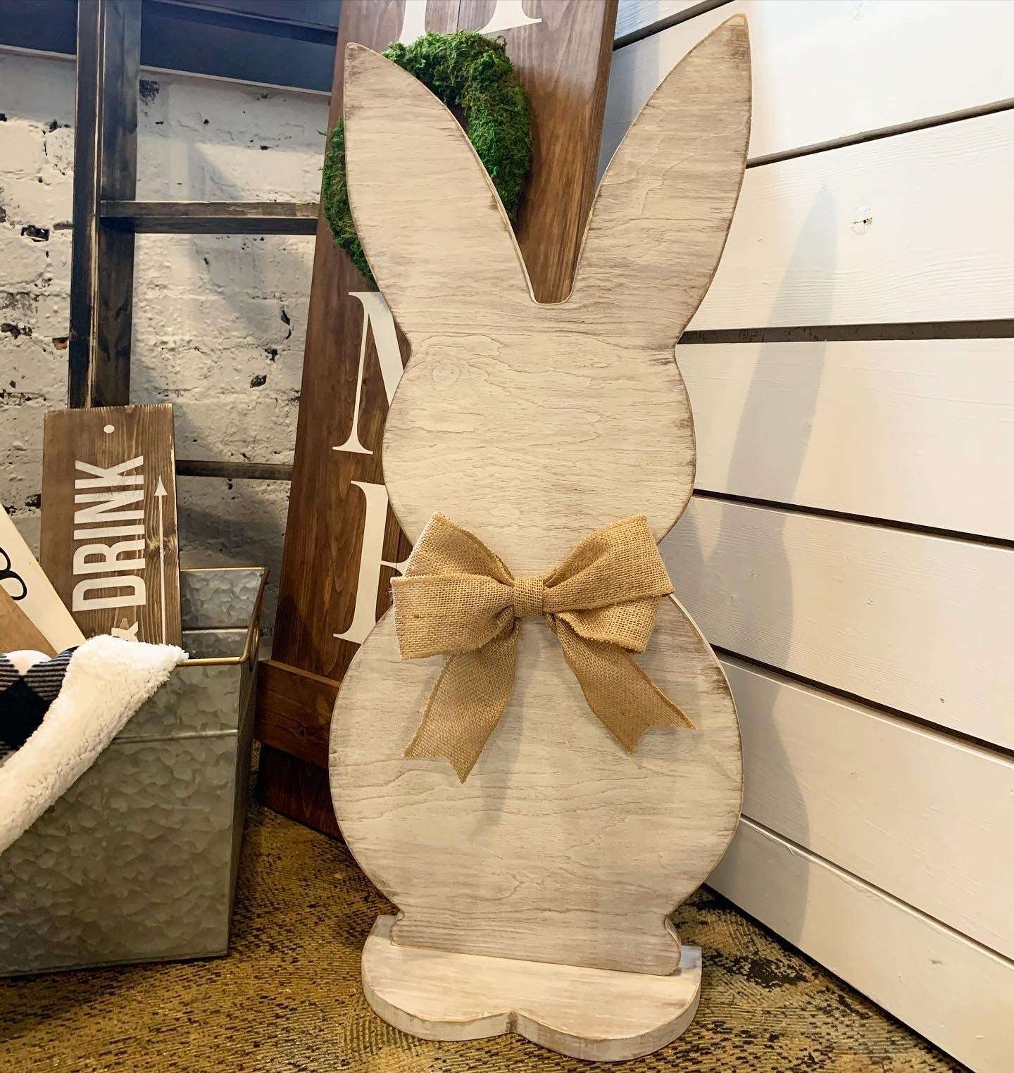 Easter Porch Bunny (multiple designs available)