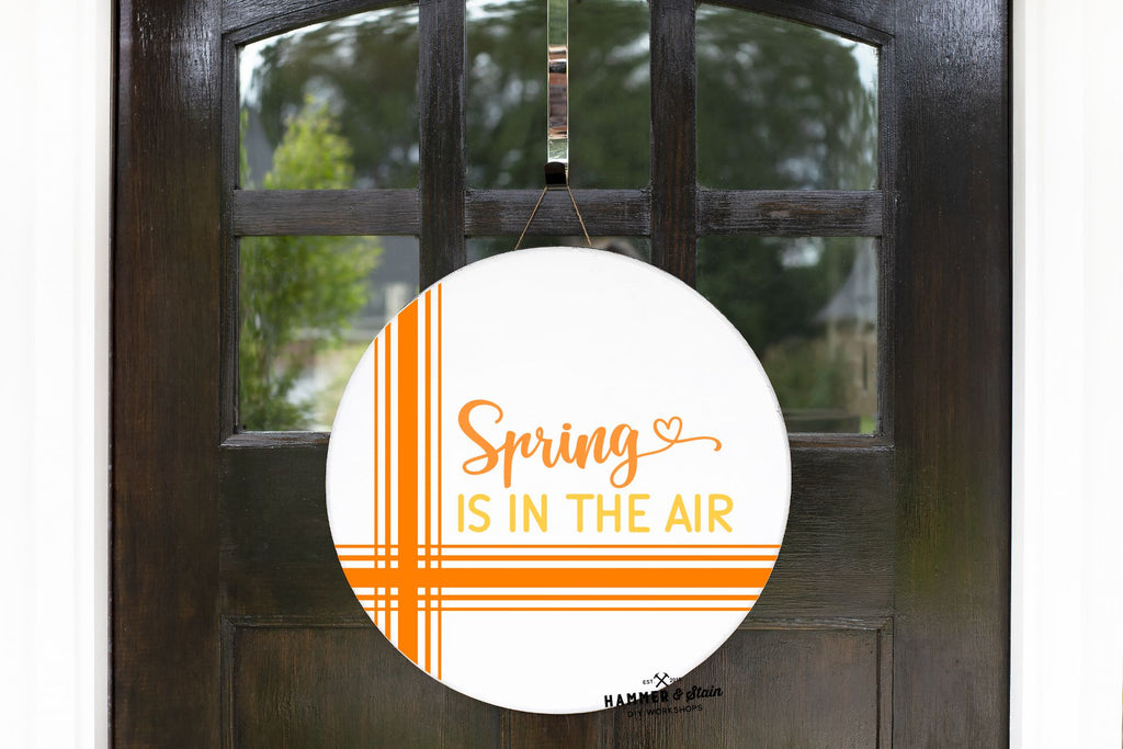 Spring Is In The Air Doorhanger