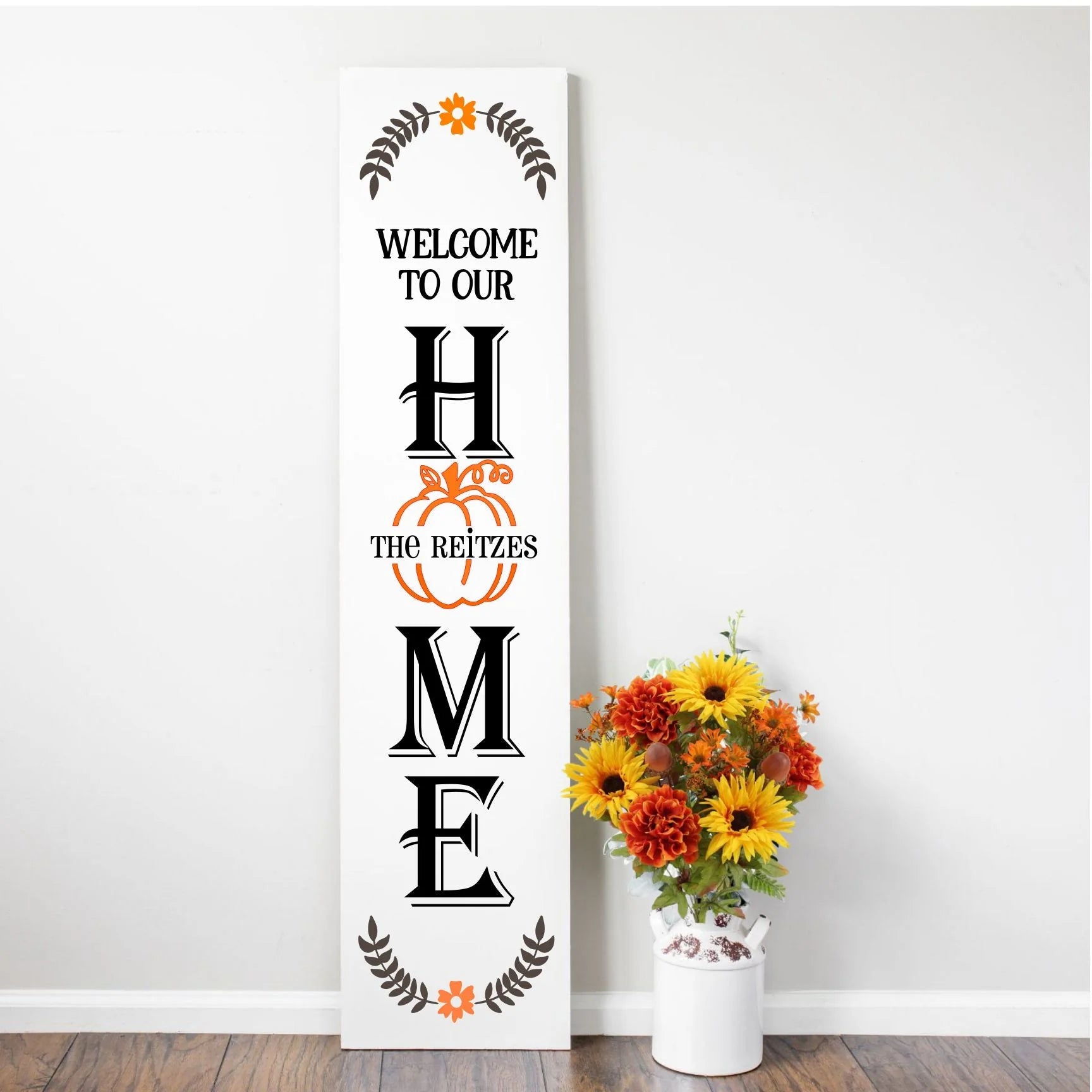 Welcome Fall & Halloween: Porch Planks & Planter Candy Boxes