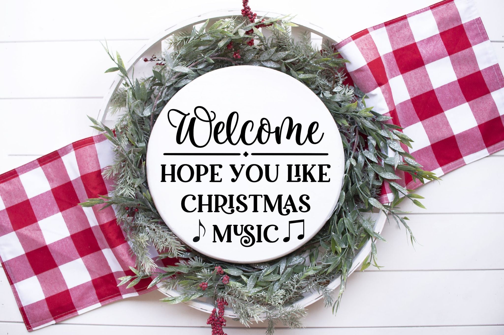 12/06/25 @ 1:00pm Build A Wreath Doorhanger @ Ronkonkoma