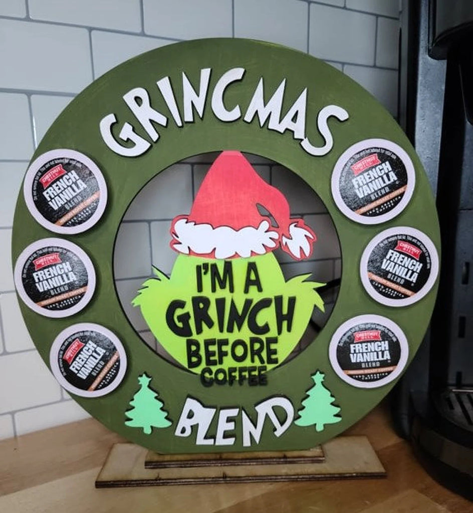 Grinchmas K-Cup Holder