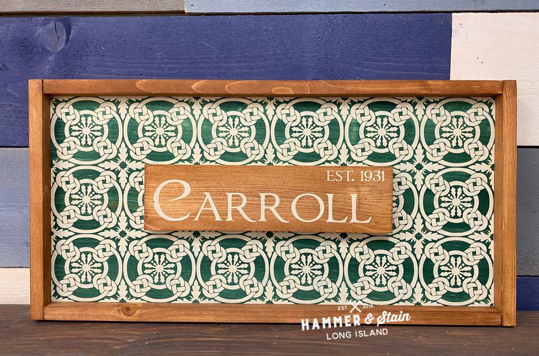 Celtic Knot Pattern Sign