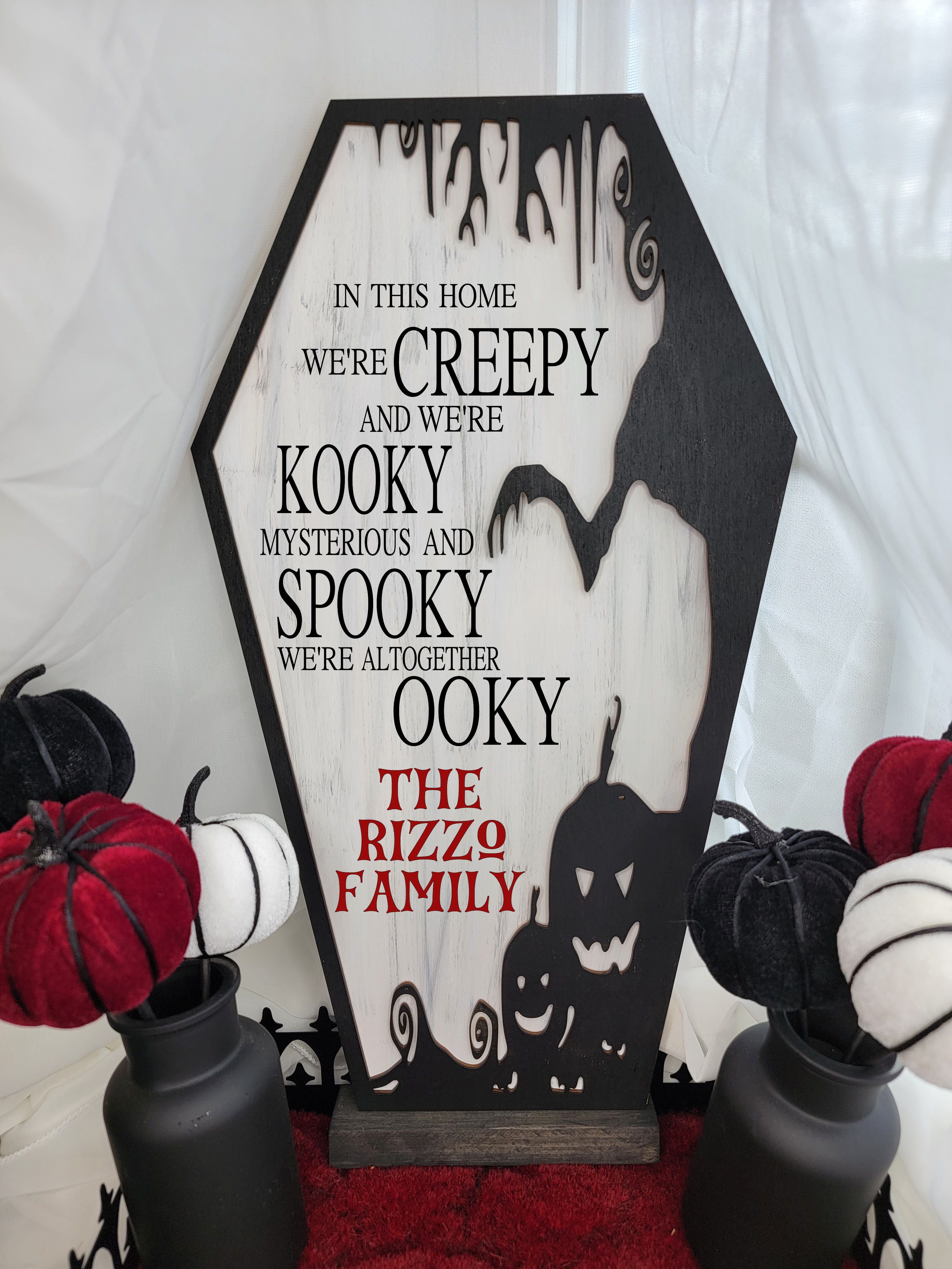 Spooky Coffins (design options available)