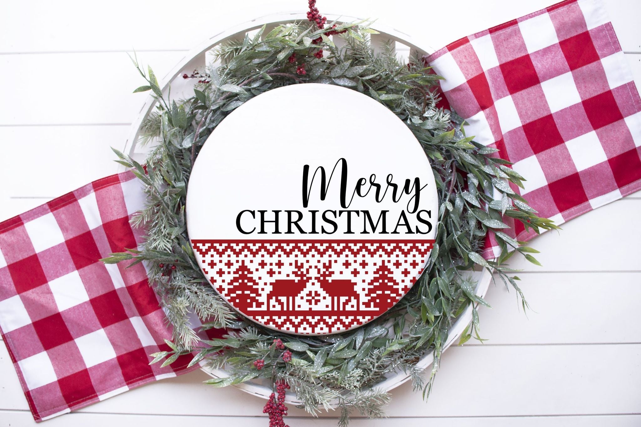 12/06/25 @ 1:00pm Build A Wreath Doorhanger @ Ronkonkoma