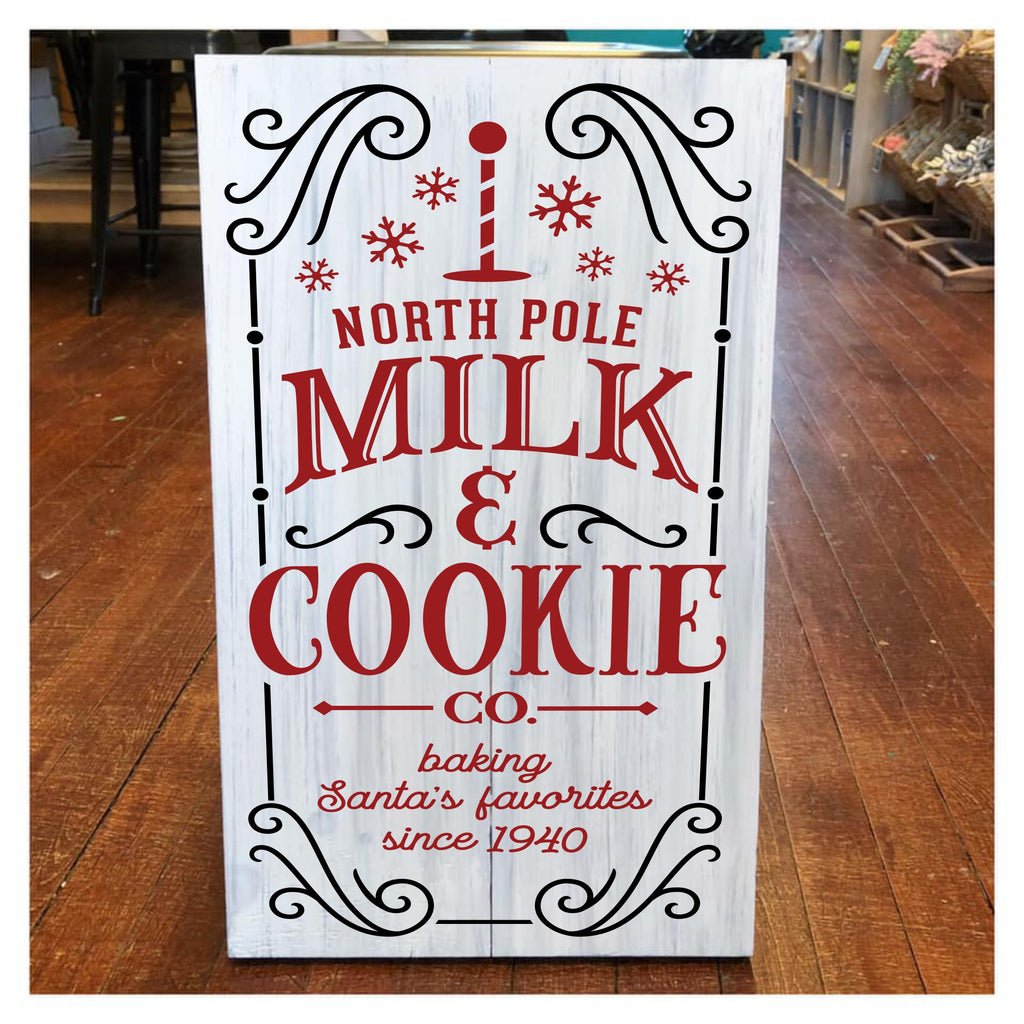 North Pole Milk & Cookies Pallet